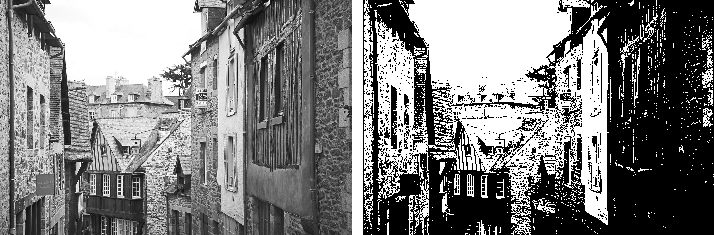 Thresholding example